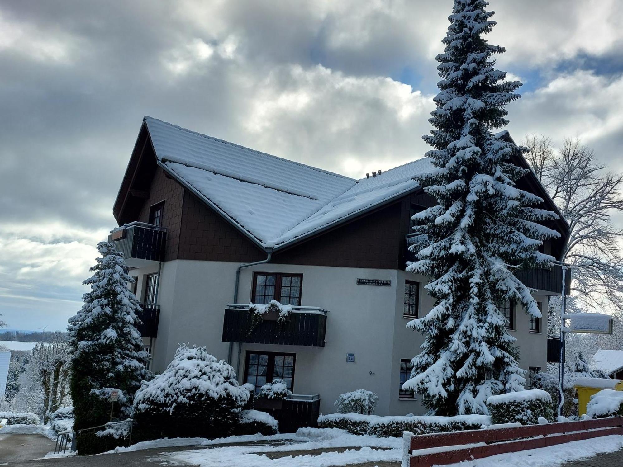 Ferienwohnung Waldzauber Бад Захса Екстериор снимка